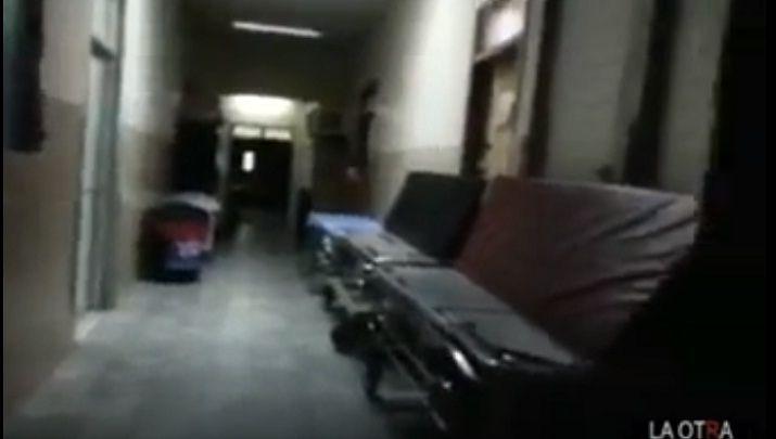 Video- Fantasma aterroriza a los trabajadores de un hospital