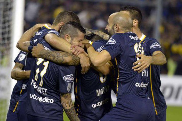Rosario Central goleoacute a Gremio y ya estaacute en cuartos