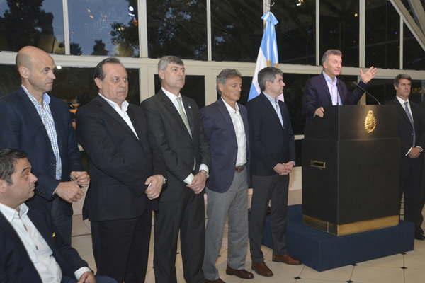 HISTÓRICO El presidente Macri y todo su gabinete compartir� una jornada de trabajo con la gobernadora 