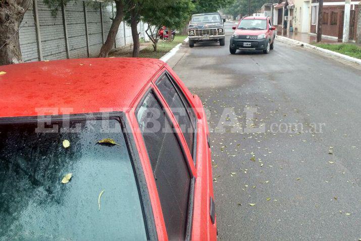 Una diaacutefana llovizna cae sobre la capital del rosquete