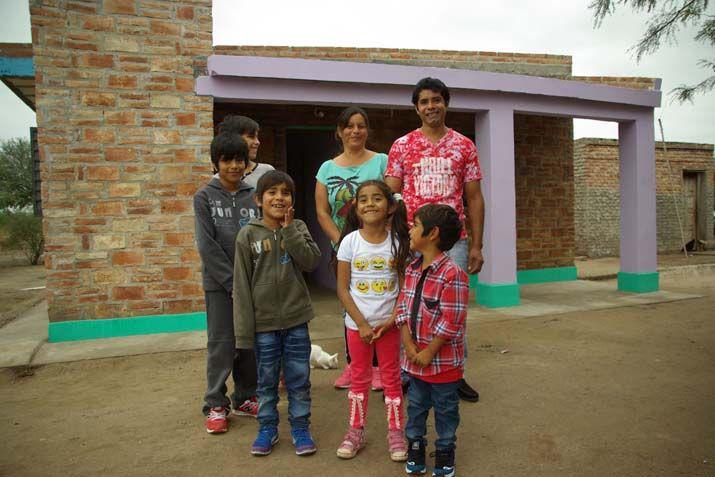 Entregaron viviendas sociales en La Granja