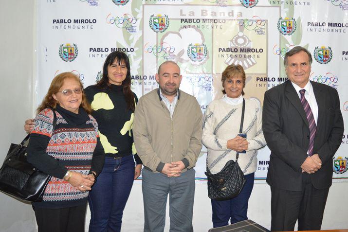Pablo Mirolo recibió a autoridades de la ONG