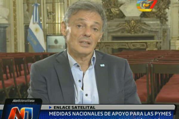 Cabrera anuncioacute medidas que beneficiaraacuten a las pymes locales y a las exportador