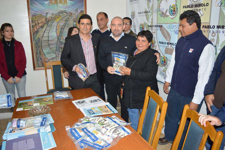 El municipio bandentildeo firmoacute convenio con el INTA por el Programa Prohuerta