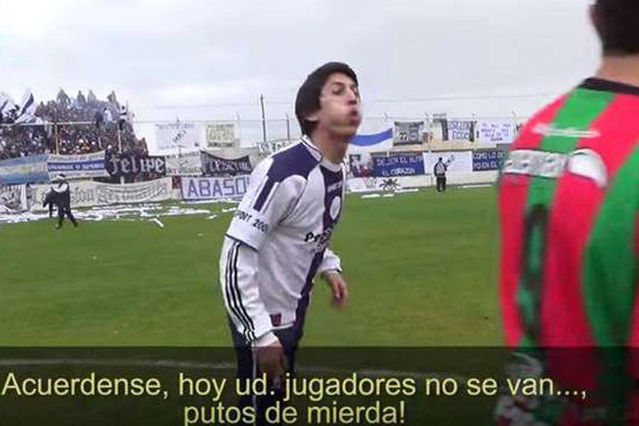 Escupieron al rival
