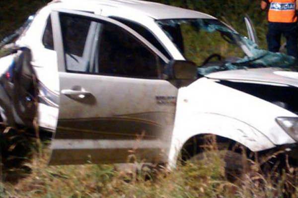 Joven perdioacute la vida en un vuelco en Nueva Esperanza