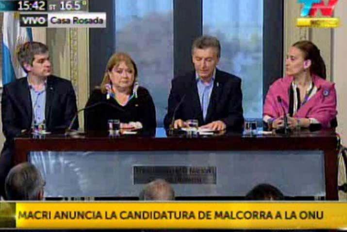 Macri oficializoacute la candidatura de Susana Malcorra en la ONU