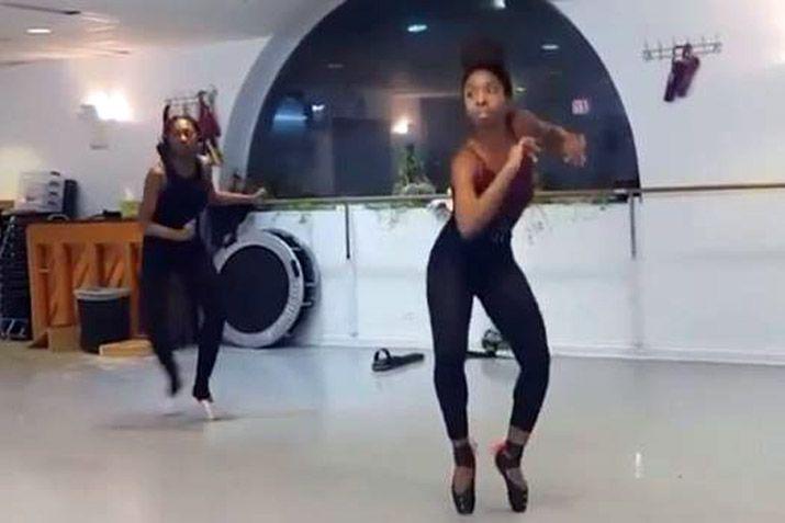 Bailarinas se vuelven mega viral con un innovador baile en puntas