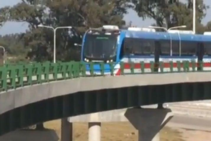 El video del Tren al Desarrollo en su etapa de pruebas