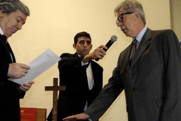 Lugones Aignasse asumioacute como vocal del Superior Tribunal de Justicia