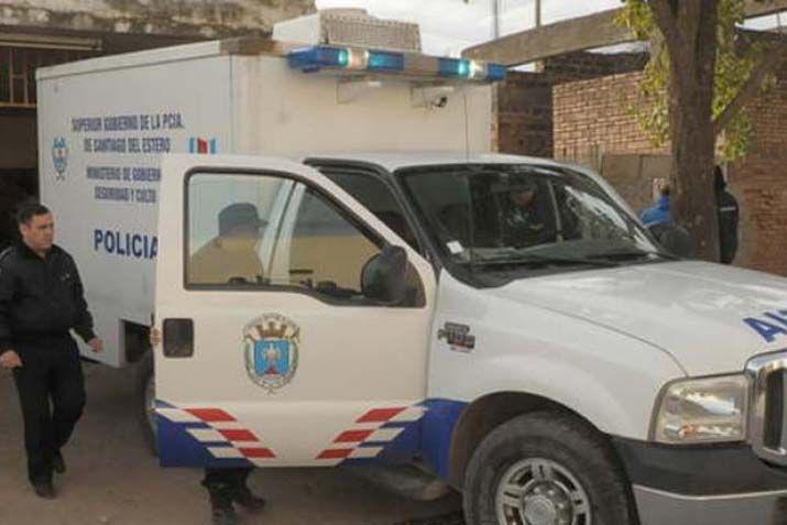 La policía trabajó en el lugar del hecho