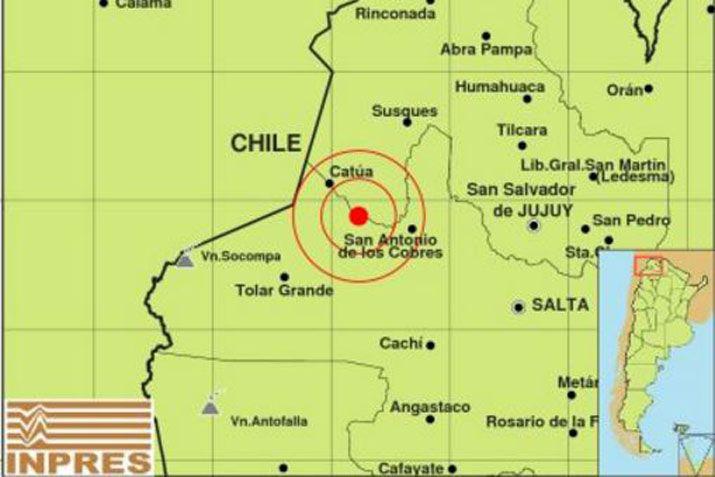 Varios temblores se registraron en Salta en lo que va del diacutea