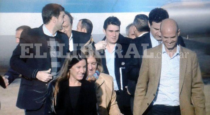 Macri visitoacute el nodo tecnoloacutegico en La Banda