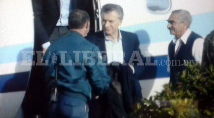 Macri visitoacute el nodo tecnoloacutegico en La Banda