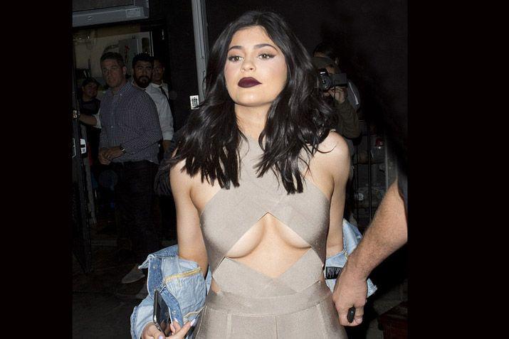 Kylie Jenner y su look con un enterito underboob