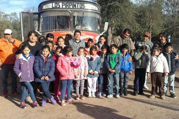 Inolvidable experiencia de chicos que visitaron escuela en el Parque Copo