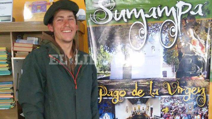 El mochilero conoció lugares turísticos de Sumampa