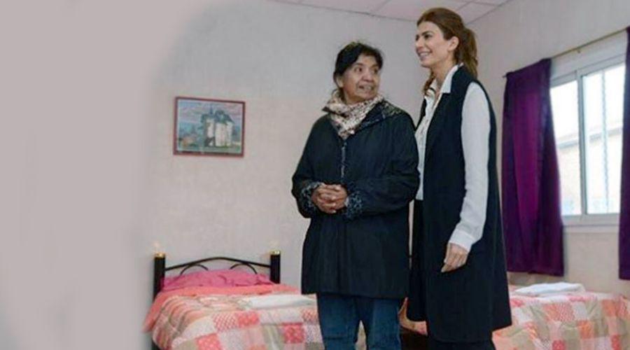 La foto de la visita de Juliana Awada a Margarita Barrientos