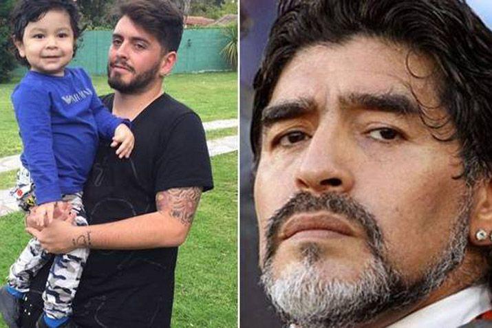 El mensaje de Diego Jr a Maradona por el Diacutea del Padre
