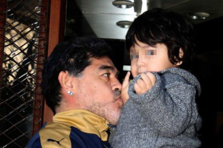 Maradona se encontroacute con Diego Fernando a pesar de las acusaciones de Ojeda