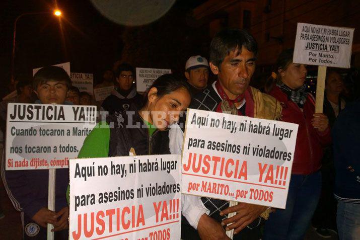 Familiares de Marito marcharon por seacuteptima vez