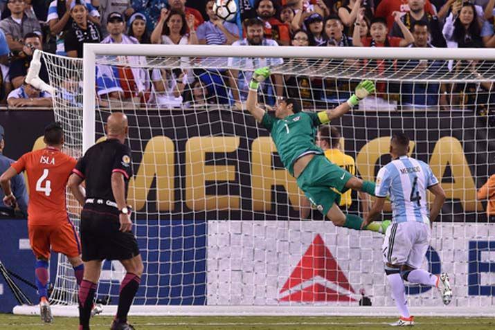Por penales Chile se consagroacute campeoacuten de la Copa Ameacuterica