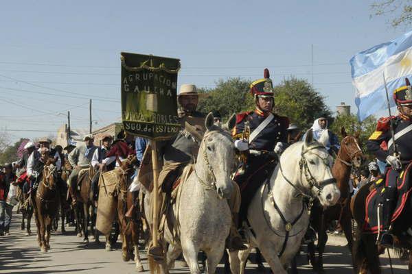 Santiago se prepara para vivir la Novena Cabalgata en honor al Gral San Martiacuten