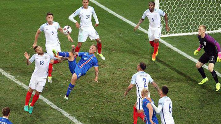 Islandia derrotó a Inglaterra