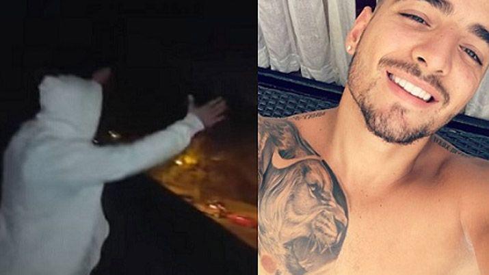 Salta- se subioacute al techo del hotel Sheraton y fingioacute ser Maluma