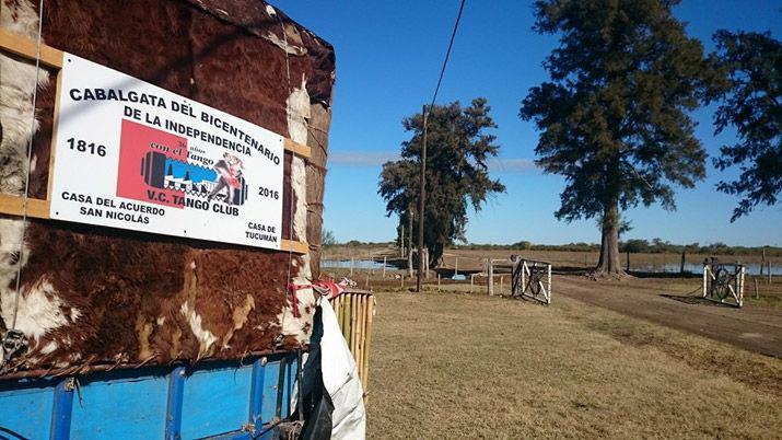 Cabalgata Bicentenario de la Independencia llegoacute a Colonia Dora