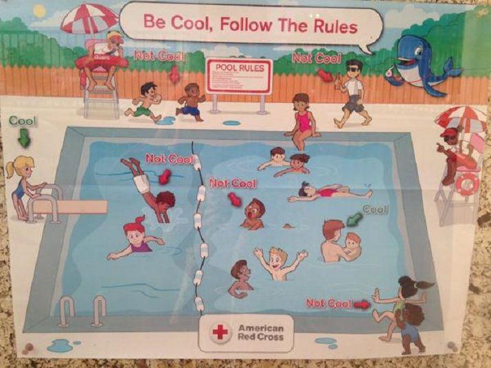 Poleacutemica por un afiche racista de la Cruz Roja