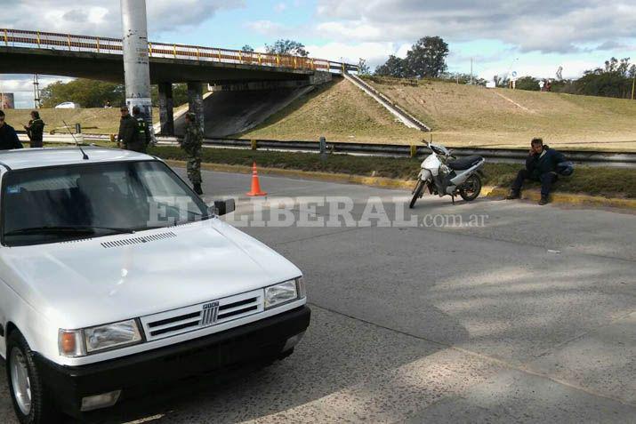 Accidente en la autopista