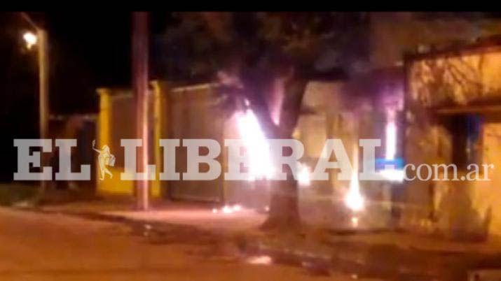 Se registraron importantes daños materiales