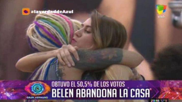 Beleacuten fue eliminada en Gran Hermano y Azul contoacute porqueacute se fue