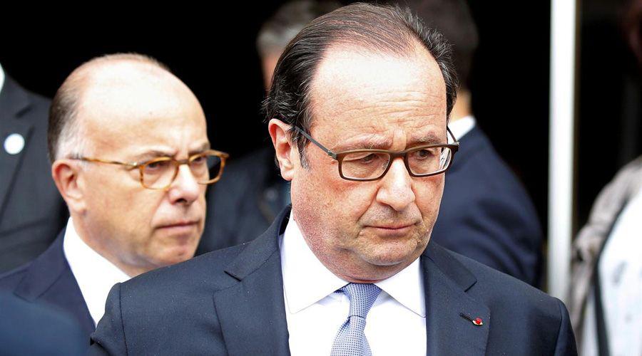 Hollande confirmoacute que el ataque a la iglesia fue obra de Estado Islaacutemico