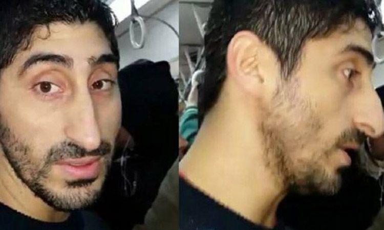 Video- asiacute increparon a un hombre que acosaba a mujeres en el subte