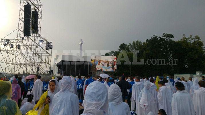 Una santiaguentildea participa de la JMJ 2016 en Cracovia con presencia del Papa