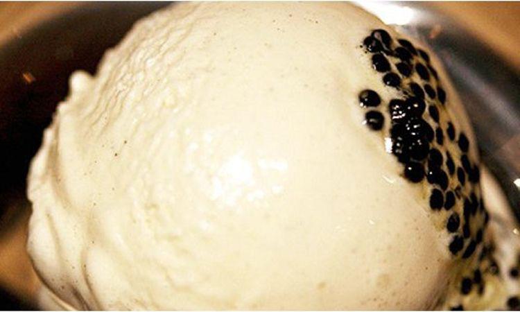 Helado de caviar