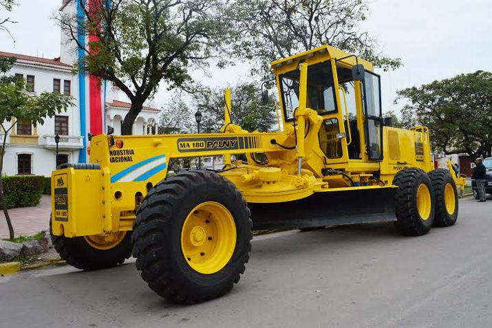 La maquinaria ser destinada fundamentalmente a la reparación de calles