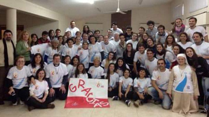 Santiagueña integra delegación que viajó a Polonia por la JMJ