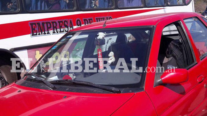 Dos choques muacuteltiples sobre la Autopista Juan D Peroacuten