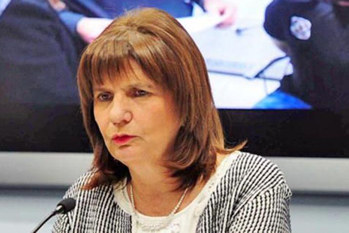 Ministra de Seguridad de la Nación Patricia Bullrich