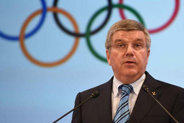 El presidente del COI aseguroacute que Riacuteo de Janeiro estaacute lista