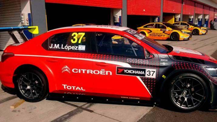 El auto de Pechito Loacutepez ya estaacute en Las Termas