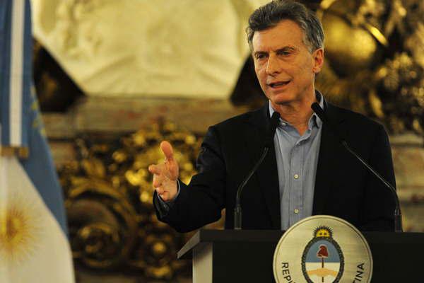 El Presidente dio su punto de vista a los dichos del Papa sobre el desempleo