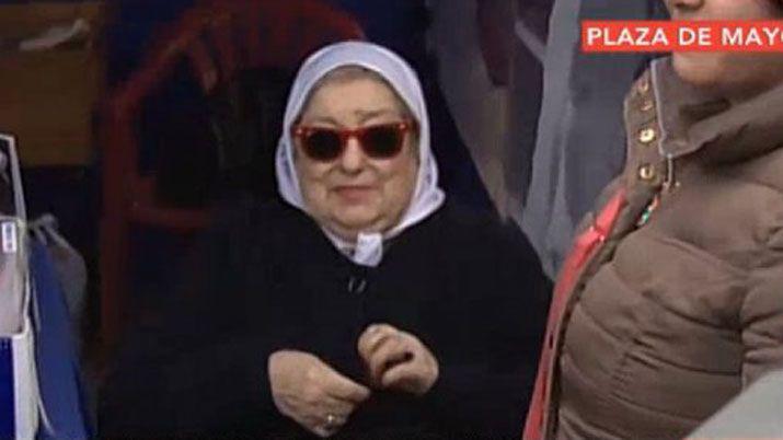 Ordenaron detener a Hebe de Bonafini