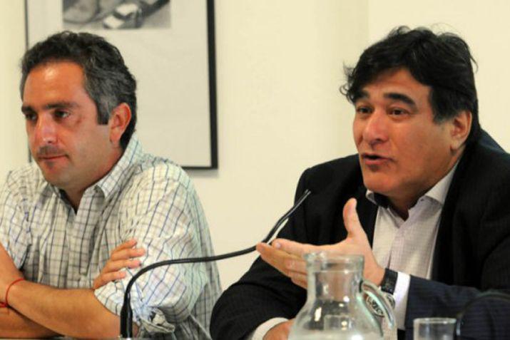 Andrés Larroque y Carlos Zannini