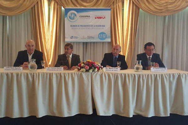 Santiago presidioacute en Jujuy la reunioacuten de  obras sociales del NOA 