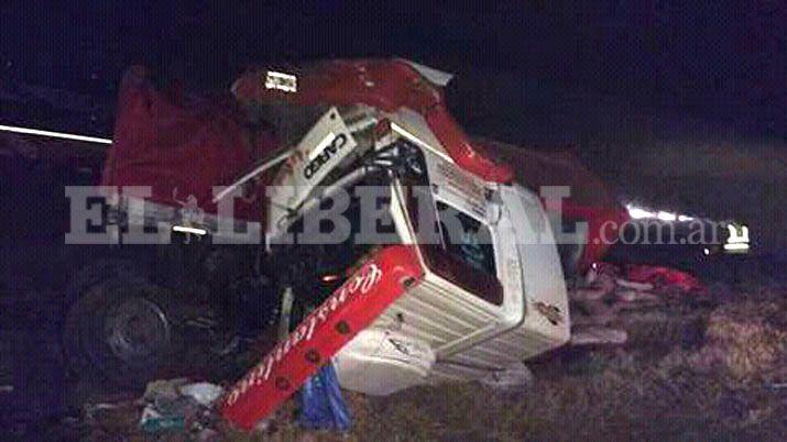 Dos camiones chocaron en la ruta 34