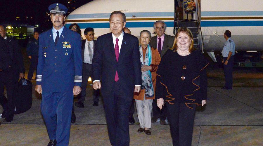 El jefe de Estado recibiraacute en su despacho de la Casa Rosada al secretario general de las Naciones Unidas